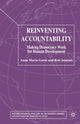 Book cover of: Reinventing Accountability. By: A. Goetz
