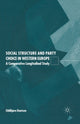 Book cover of: Social Structure and Party Choice in Western Europe. By: O. Knutsen
