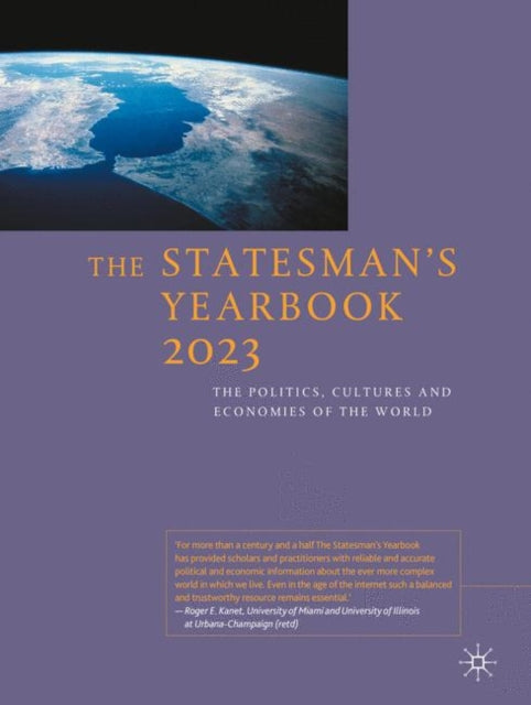Book cover of: Statesman's Yearbook 2023. By: Palgrave Macmillan