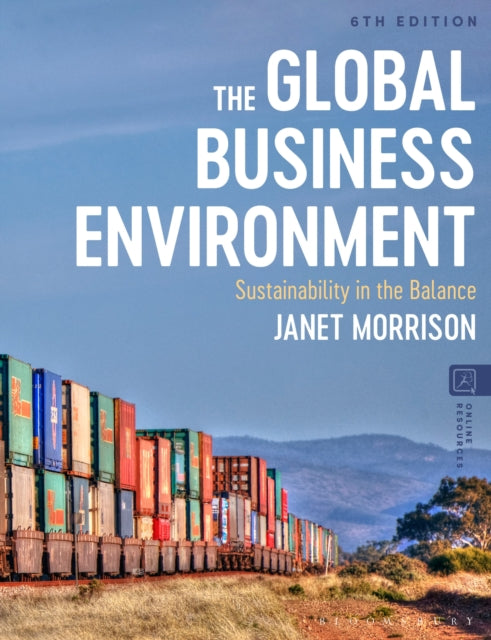 Book cover of: Global Business Environment. By: Janet Morrison