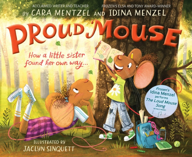 Book cover of: Proud Mouse. By: Idina Menzel