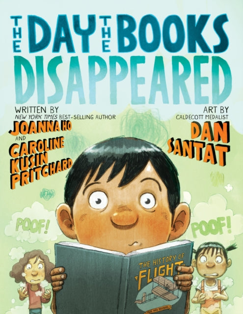 Book cover of: Day the Books Disappeared, The. By: Dan Santat