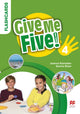 Book cover of: Give Me Five! Level 4 Flashcards