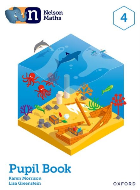 Book cover of: Nelson Maths: Pupil Book 4. By: Karen Morrison