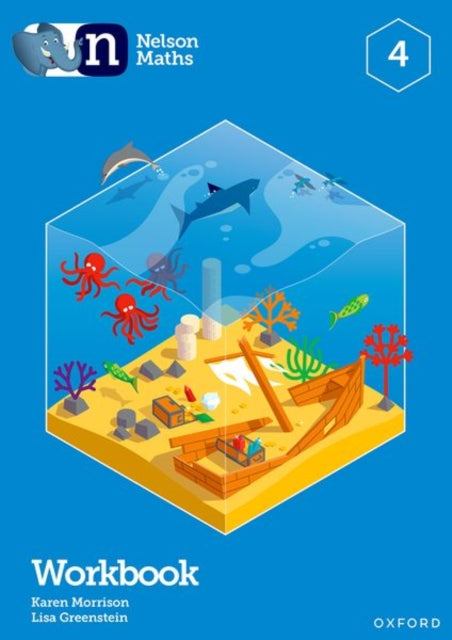 Book cover of: Nelson Maths: Workbook 4. By: Karen Morrison