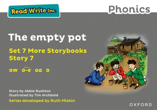 Book cover of: Read Write Inc. Phonics: The empty pot (Grey Set 7A Storybook 7)