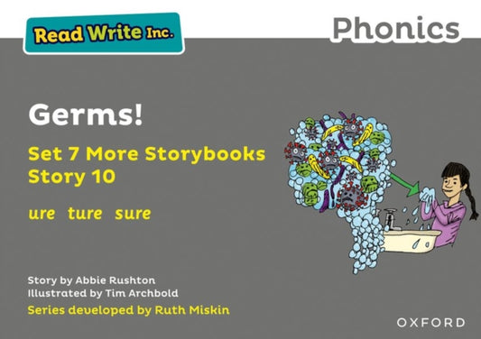 Book cover of: Read Write Inc. Phonics: Germs! (Grey Set 7A Storybook 10)