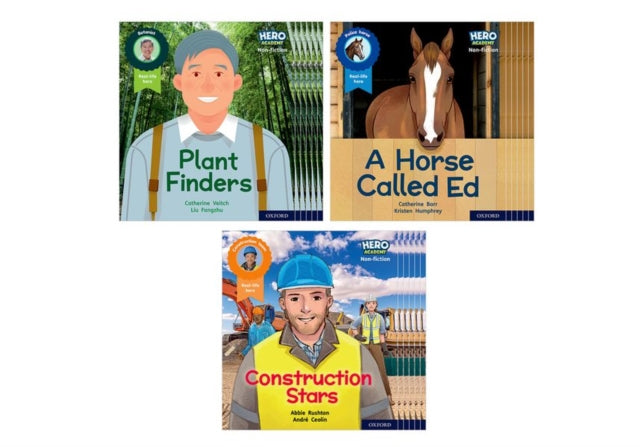 Book cover of: Hero Academy Non-fiction: Oxford Level 6, Orange Book Band: Class Pack. By: Abbie Rushton