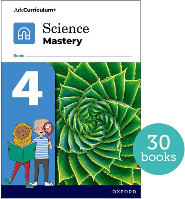 Book cover of: Science Mastery: Science Mastery Pupil Workbook 4 Pack of 30. By: Oxford Editor