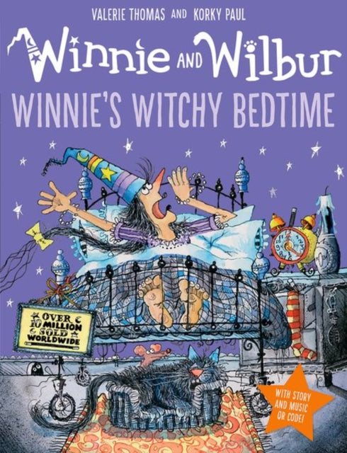 Book cover of: Winnie & Wilbur: Winnie's Witchy Bedtime PB & Audio. By: Valerie Thomas