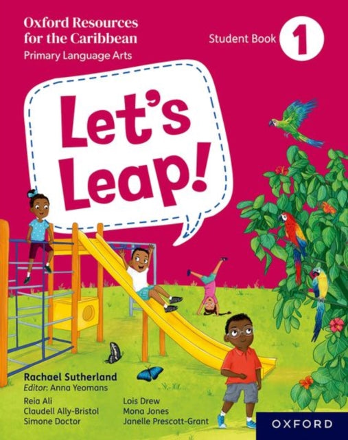 Book cover of: Let's Leap! Caribbean Primary Language Arts: Student Book 1