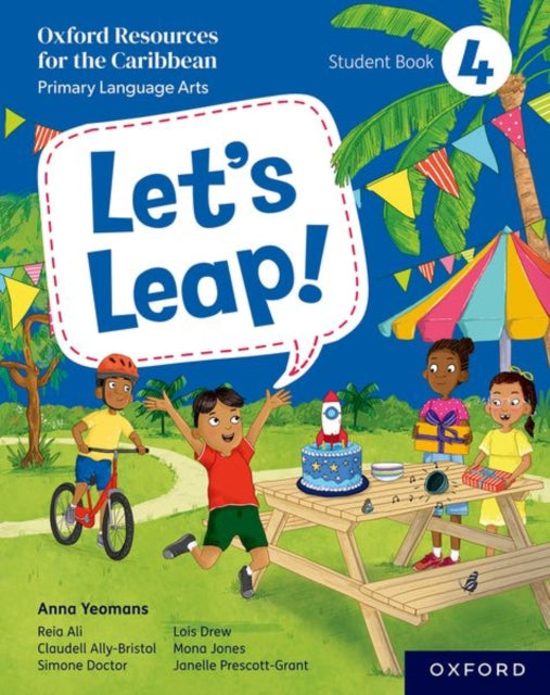 Book cover of: Let's Leap! Caribbean Primary Language Arts: Student Book 4