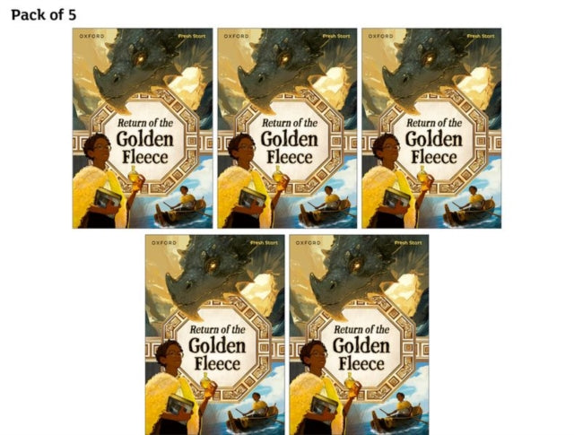 Book cover of: Read Write Inc. Fresh Start Readers: Book 18: Return of the Golden Fleece - Pack of 5. By: Ruth Miskin