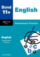 Book cover of: Bond 11+ English Assessment Practice Age 7-8 for GL Assessment & other 11 plus exams (formerly Bond Assessment Papers). By: Sarah Lindsay