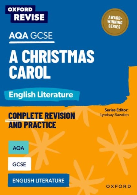 Oxford Revise: AQA GCSE English Literature: A Christmas Carol 9781382067461 Su Fielder