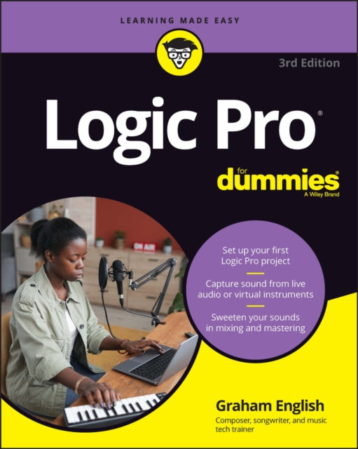Book cover of: Logic Pro For Dummies. By: English
