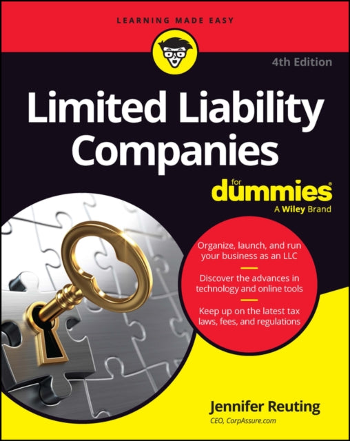 Book cover of: Limited Liability Companies For Dummies. By: Jennifer Reuting