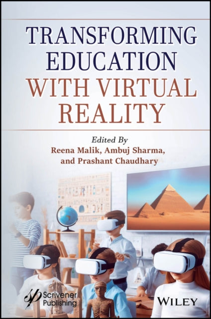 Book cover of: Transforming Education with Virtual Reality. By: Reena Malik