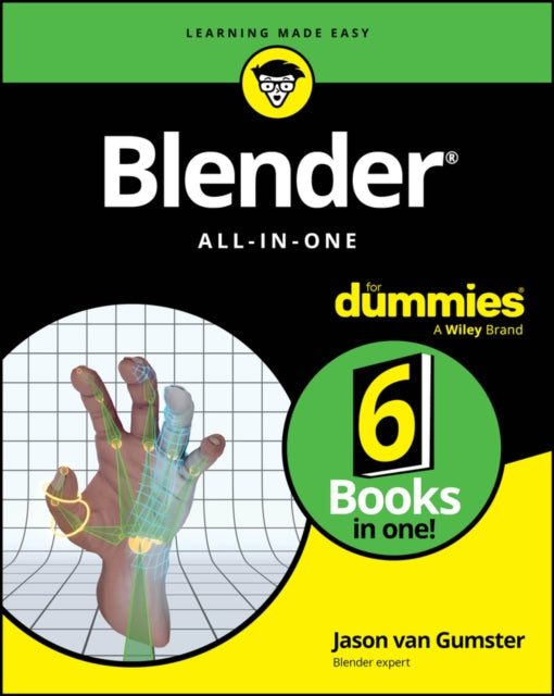 Book cover of: Blender All-in-One For Dummies. By: Jason van Gumster