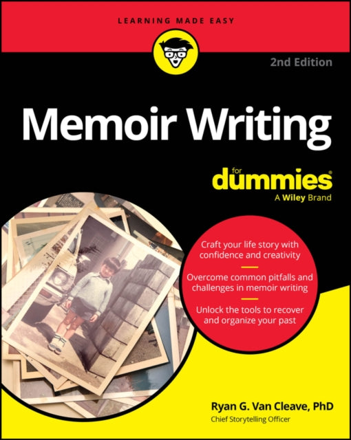 Book cover of: Memoir Writing For Dummies. By: Ryan G. Van Cleave
