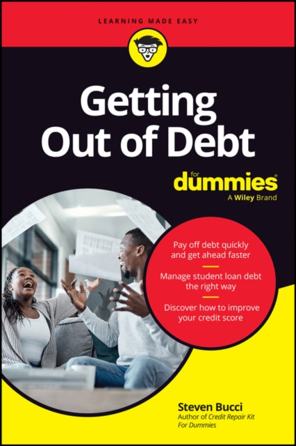 Book cover of: Getting Out of Debt For Dummies. By: Steven Bucci