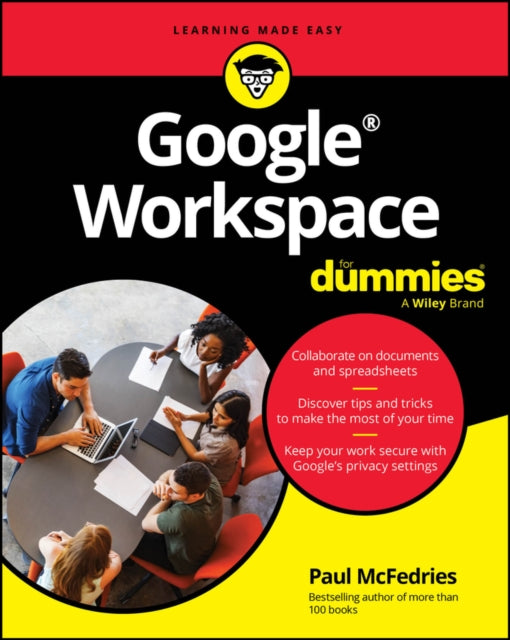 Book cover of: Google Workspace For Dummies. By: Paul McFedries