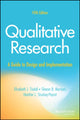 Book cover of: Qualitative Research. By: Elizabeth J. Tisdell