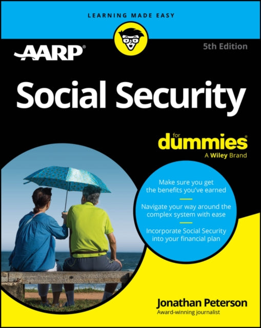 Book cover of: Social Security For Dummies. By: The Experts at AARP