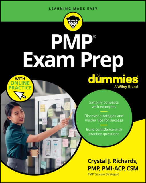 Book cover of: PMP Exam Prep For Dummies. By: Crystal Richards