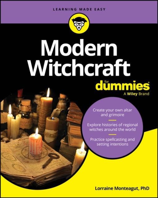 Book cover of: Modern Witchcraft For Dummies. By: Lorraine Monteagut