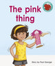 Book cover of: pink thing. By: Paul George