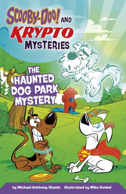 Book cover of: Haunted Dog Park Mystery. By: Mike Kunkel