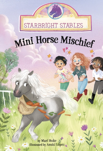 Book cover of: Mini Horse Mischief. By: Mari Bolte