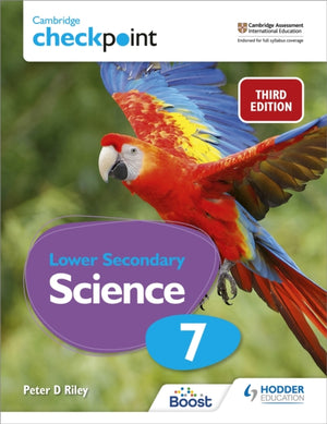 Cambridge Checkpoint Lower Secondary Science Student's Book 7, Third Edition