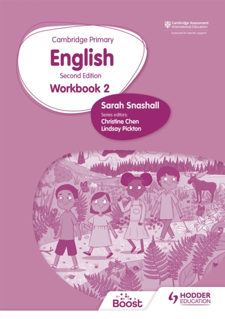 Book cover of: Cambridge Primary English Workbook 2 Second Edition. By: Sarah Snashall