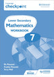 Book cover of: Cambridge Checkpoint Lower Secondary Mathematics Workbook 7. By: Frankie Pimentel