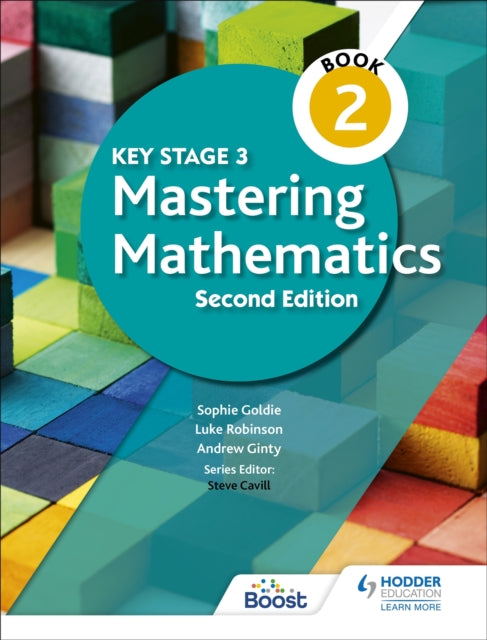 Book cover of: Key Stage 3 Mastering Mathematics Book 2. By: Sophie Goldie