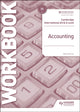 Book cover of: Cambridge International AS and A Level Accounting Workbook. By: David Horner