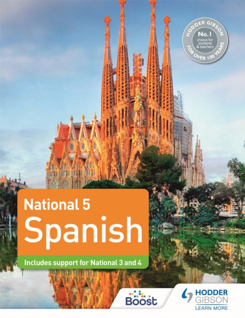 Book cover of: National 5 Spanish: Includes support for National 3 and 4. By: Alison Smart