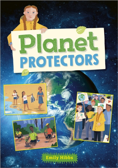 Book cover of: Reading Planet: Astro – Planet Protectors - Stars/Turquoise band. By: Emily Hibbs