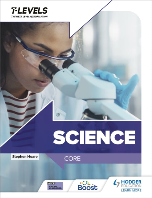 Book cover of: Science T Level: Core. By: Stephen Hoare