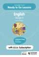 Book cover of: Cambridge Primary Ready to Go Lessons for English 5 Second edition with Boost Subscription. By: Madeleine Barnes