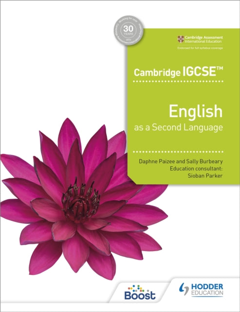 Book cover of: Cambridge IGCSE English as a Second Language. By: Daphne Paizee