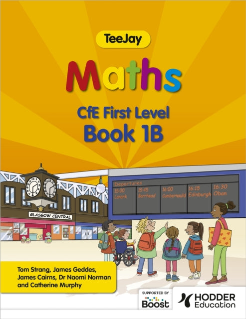 TeeJay Maths CfE First Level Book 1B Second Edition 9781398363236 Thomas Strang