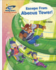 Book cover of: Reading Planet - Escape From Abacus Tower! - White: Galaxy. By: Chris Baker