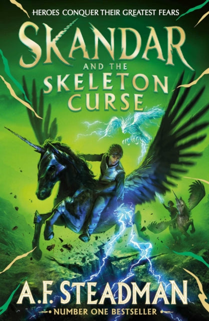 Book cover of: Skandar and the Skeleton Curse