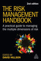 Book cover of: Risk Management Handbook. By: David Hillson