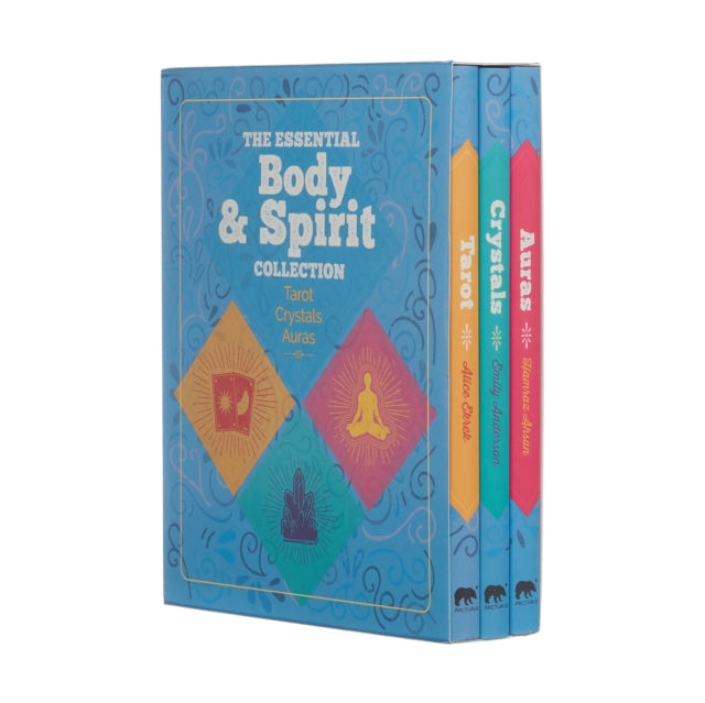 Book cover of: Essential Body & Spirit Collection: Tarot, Crystals, Auras. By: Alice Ekrek
