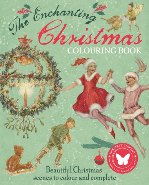 Book cover of: Enchanting Christmas Colouring Book. By: Unknown