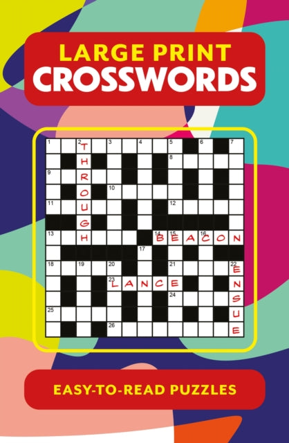 Book cover of: Large Print Crosswords